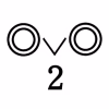 An agile stickman character sliding and jumping across geometric platforms in OvO 2